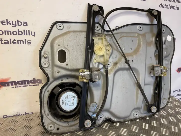 Volkswagen Caddy (2004 - 2010) 2K1837751BJ Механический стеклоподъемник — фото 5