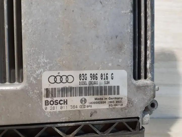 Audi A3/S3 8P (2004 - 2008) 03G906016G Блок управления двигателем (ЭБУ) — фото 3
