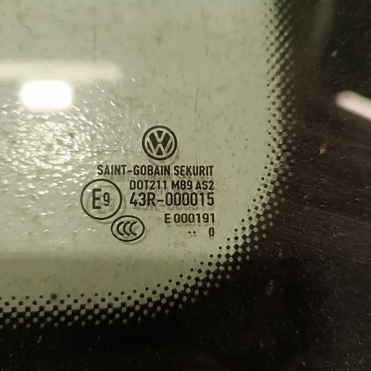 Volkswagen Transporter - Caravelle T5 (2009 - 2015) 43R000015 Стекло раздвижной двери — фото 2