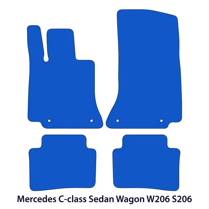 Mercedes-Benz C W206 (2021 - ) Передний коврик салона — фото 2