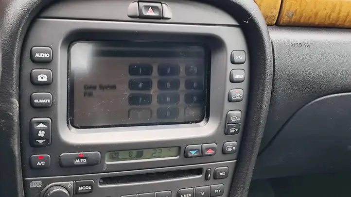 Jaguar X-Type (2001 - 2008) 1X4310E889GB Магнитола / мультимедийная система — фото 1