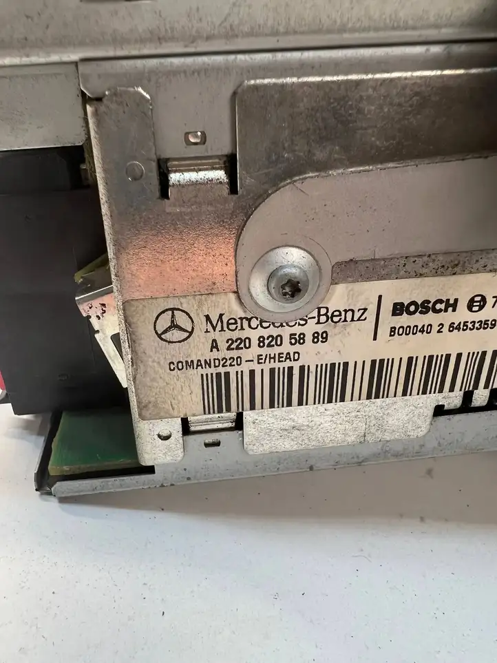 Mercedes-Benz S W220 (1998 - 2006) A2208205889 Магнитола / мультимедийная система — фото 3