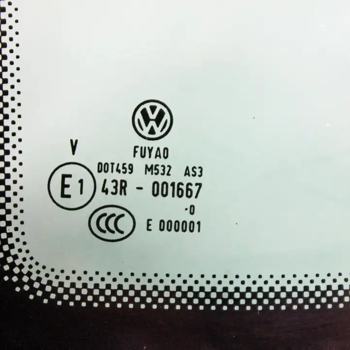 Volkswagen Tiguan (2007 - 2011) 5N0845041S Заднее боковое стекло — фото 7