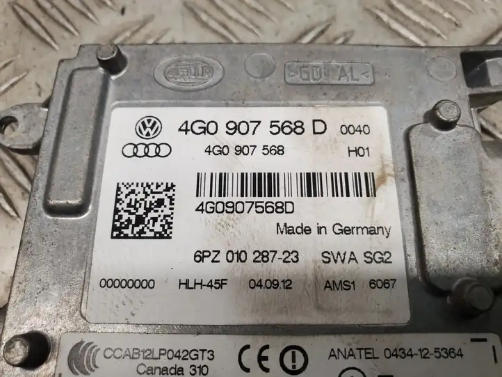 Audi A6 C7 (2011 - 2014) 4G0907568D Радар контроля слепых зон — фото 2