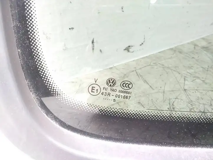 Volkswagen Touran II (2010 - 2016) 1T0845042 Заднее боковое стекло — фото 2