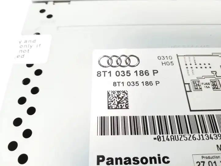 Audi A5 8T 8F (2007 - 2011) 8T1035186P Магнитола / мультимедийная система — фото 4
