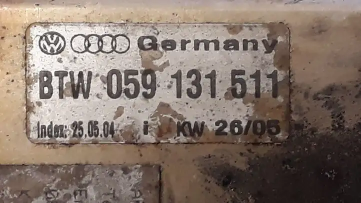 Audi A6 S6 C6 4F (2004 - 2008) BTW059131511 Охладитель клапана EGR — фото 3