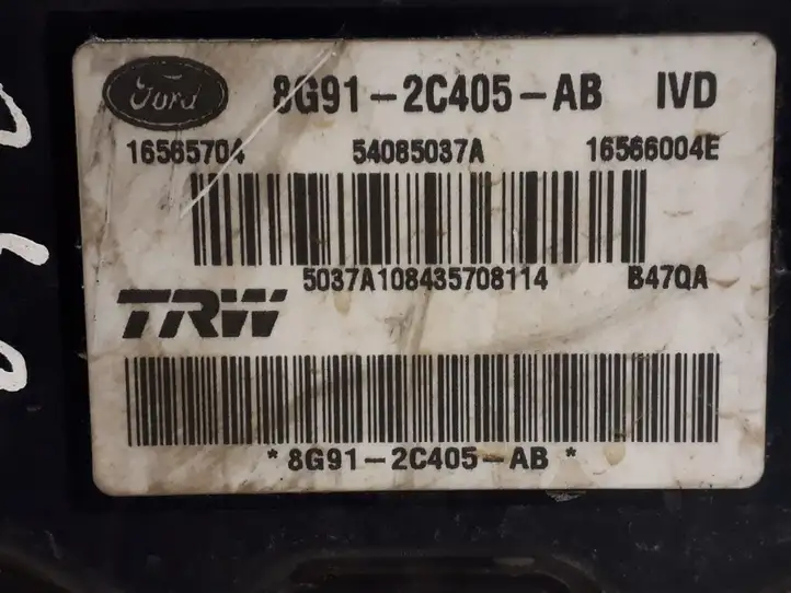 Ford Mondeo MK IV (2007 - 2014) 8G912C405AB ABS блок — фото 3