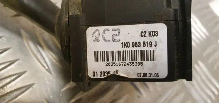 Volkswagen Golf Plus (2004 - 2008) 1K0953519J Переключатель стеклоочистителей — фото 2