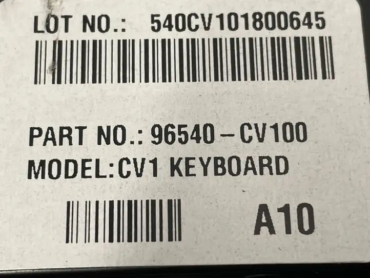 Kia EV6   96540-CV100 Блок управления кондиционера воздуха / климата/ печки (в салоне)
