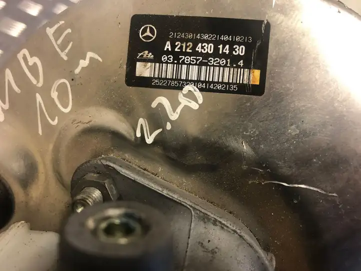 Mercedes-Benz E W212 (2009 - 2016) A2124301430 Вакуумный усилитель тормозов — фото 3