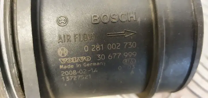 Volvo S80 (2006 - 2009) 0281002730 Датчик массового расхода воздуха — фото 2