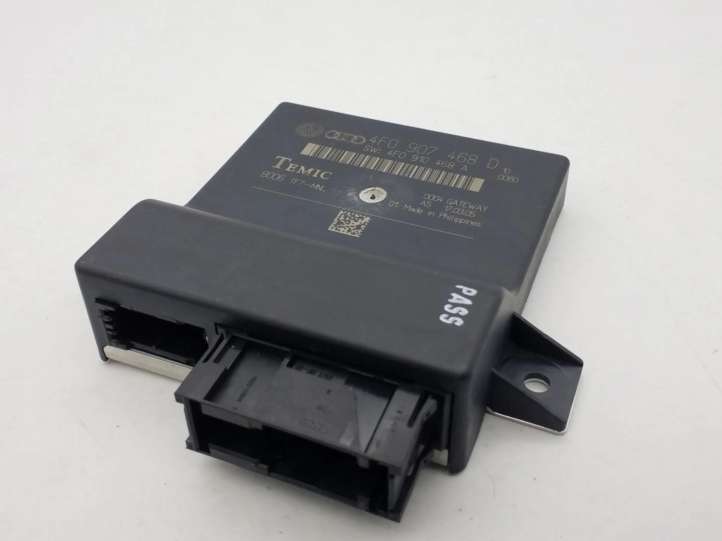 4F0907468D Audi A6 S6 C6 4F Gateway valdymo modulis