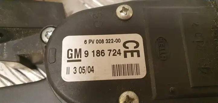 Opel Signum (2002 - 2008) 9186724 Педаль акселератора — фото 2