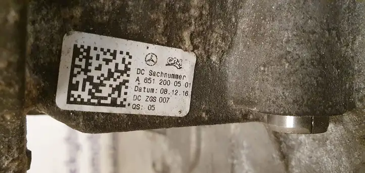 Mercedes-Benz CLA C117,X117,W117 (2013 - 2019) A6512000501 насос охлаждения — фото 3