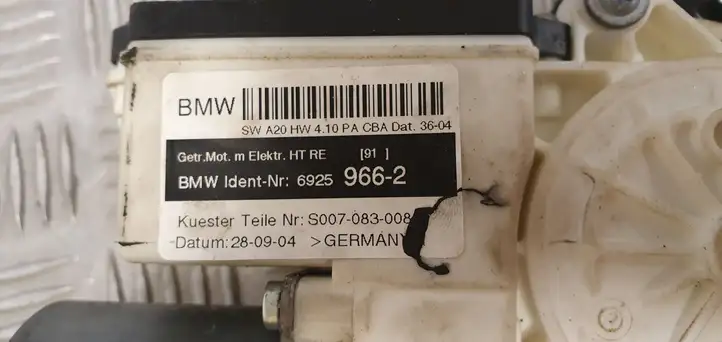 BMW X3 E83 (2003 - 2010) E007083011 Стеклоподъемник передней двери (комплект) — фото 2