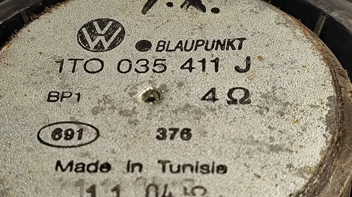 Volkswagen Touran I (2003 - 2010) 1T0035411J Динамики передних дверей — фото 4