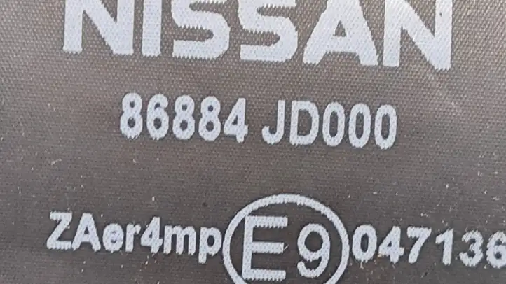 Nissan Qashqai (2006 - 2010) 86884JD000 Передний ремень безопасности — фото 4