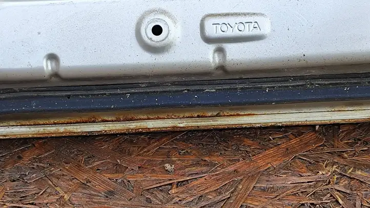 Toyota Corolla Verso AR10 (2004 - 2009) Задняя дверь — фото 3