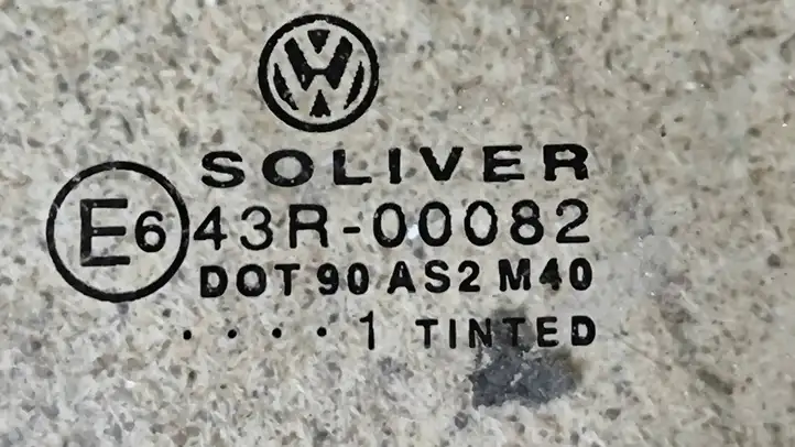 Volkswagen PASSAT B5.5 (2001 - 2005) E643R00082 Стекло передней двери — фото 2