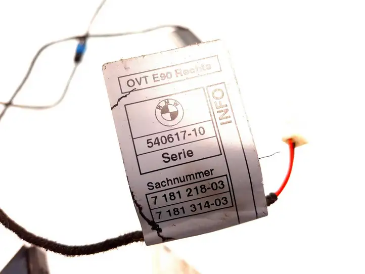 BMW 3 E90 E91 (2005 - 2012) 7181218 Подсветка рукоятки передней двери (наружняя) — фото 6