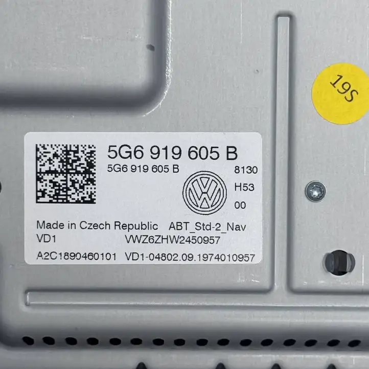 Volkswagen Golf VII (2013 - 2019) 5g6919605b Магнитола / мультимедийная система — фото 14