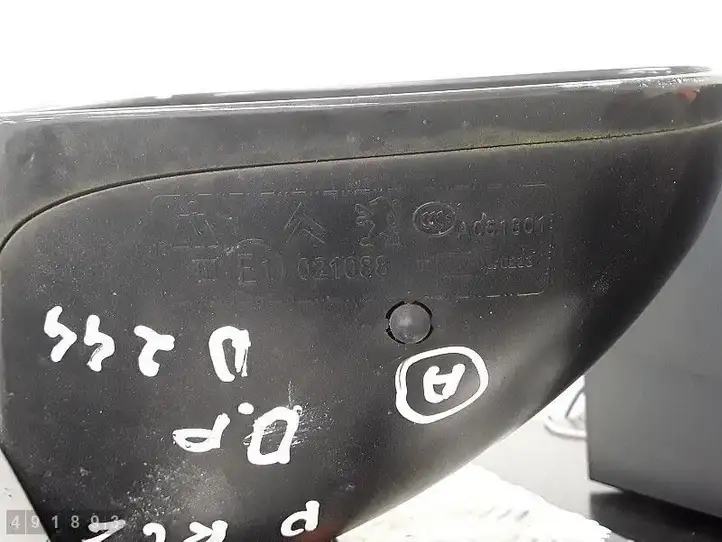 Peugeot RCZ (2010 - 2013) e1021088 Боковое зеркало с электроприводом — фото 7