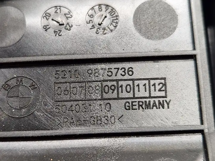 BMW i4 (2021 - ) 9875736 Отделка салазок сиденья пассажира — фото 4