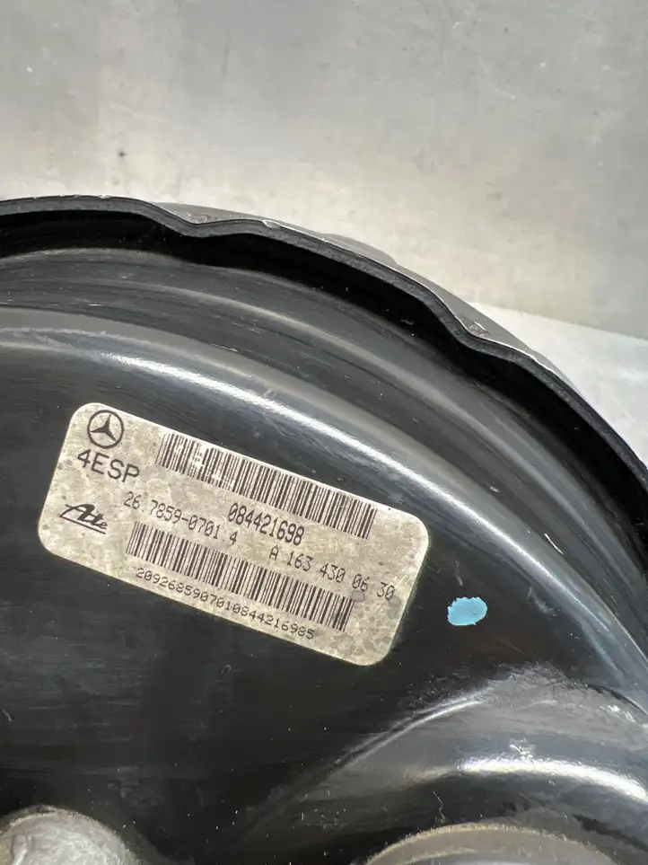 Mercedes-Benz ML W163 (1997 - 2005) 2678590701 Вакуумный усилитель тормозов — фото 5
