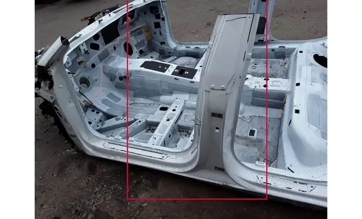 Audi A7 S7 4K8 (2018 - ) 4K8809839 Средняя стойка кузова (B) — фото 1