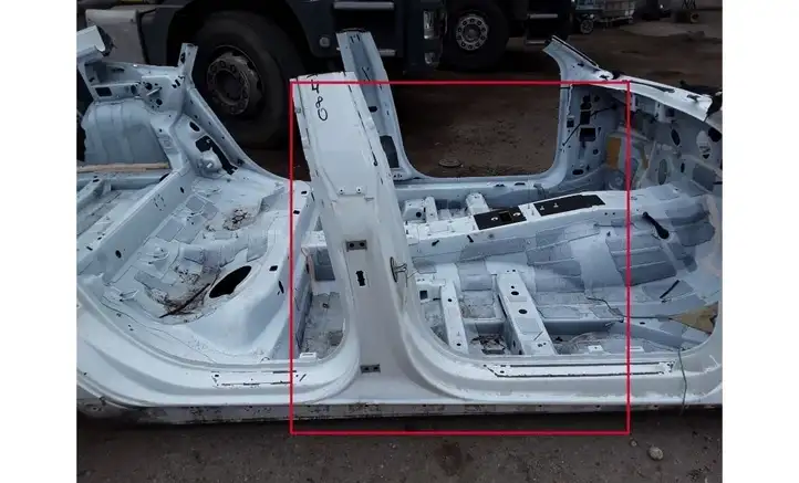 Audi A7 S7 4K8 (2018 - ) 4K8809840 Средняя стойка кузова (B) — фото 1