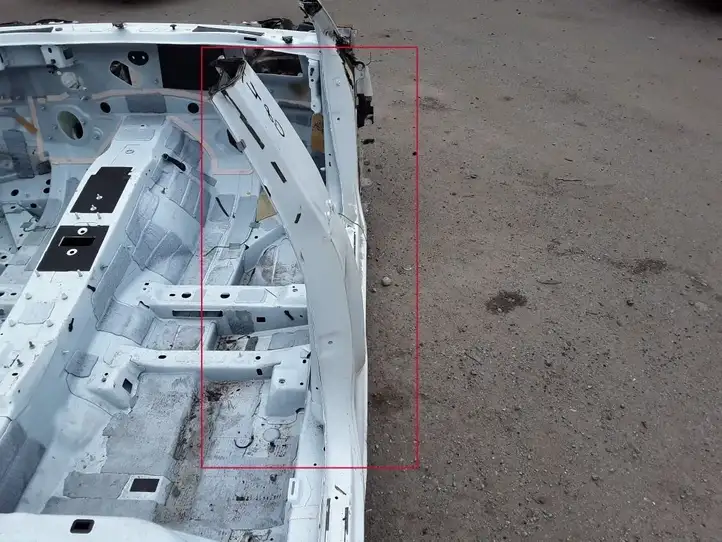 Audi A7 S7 4K8 (2018 - ) 4K8809840 Средняя стойка кузова (B) — фото 2