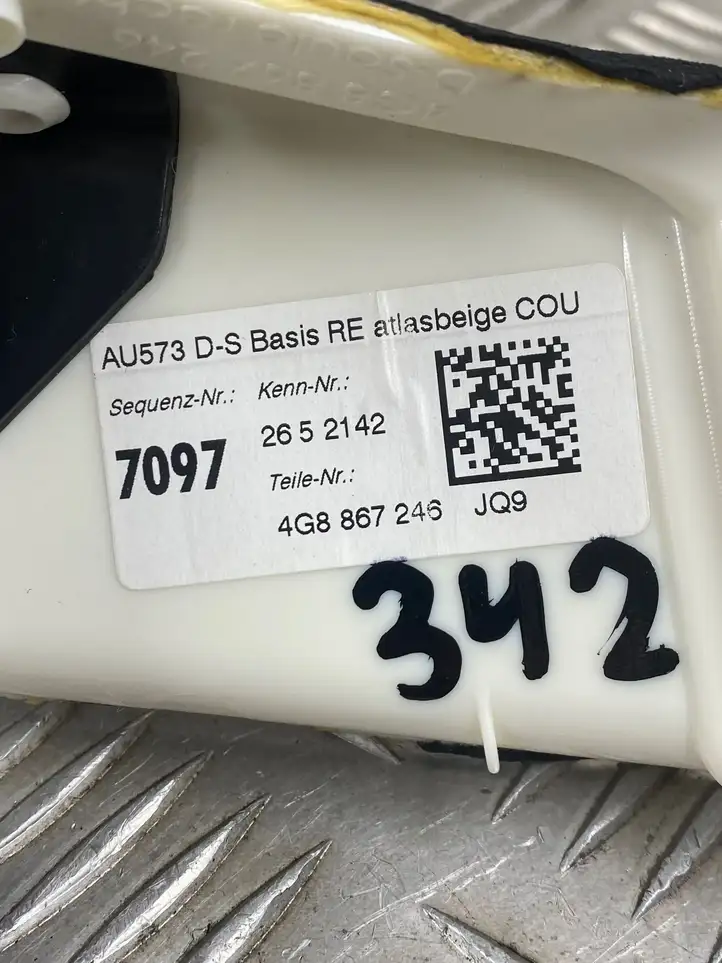 Audi A7 S7 4G (2014 - 2018) 4G8867246 Обшивка стойки D нижняя — фото 7