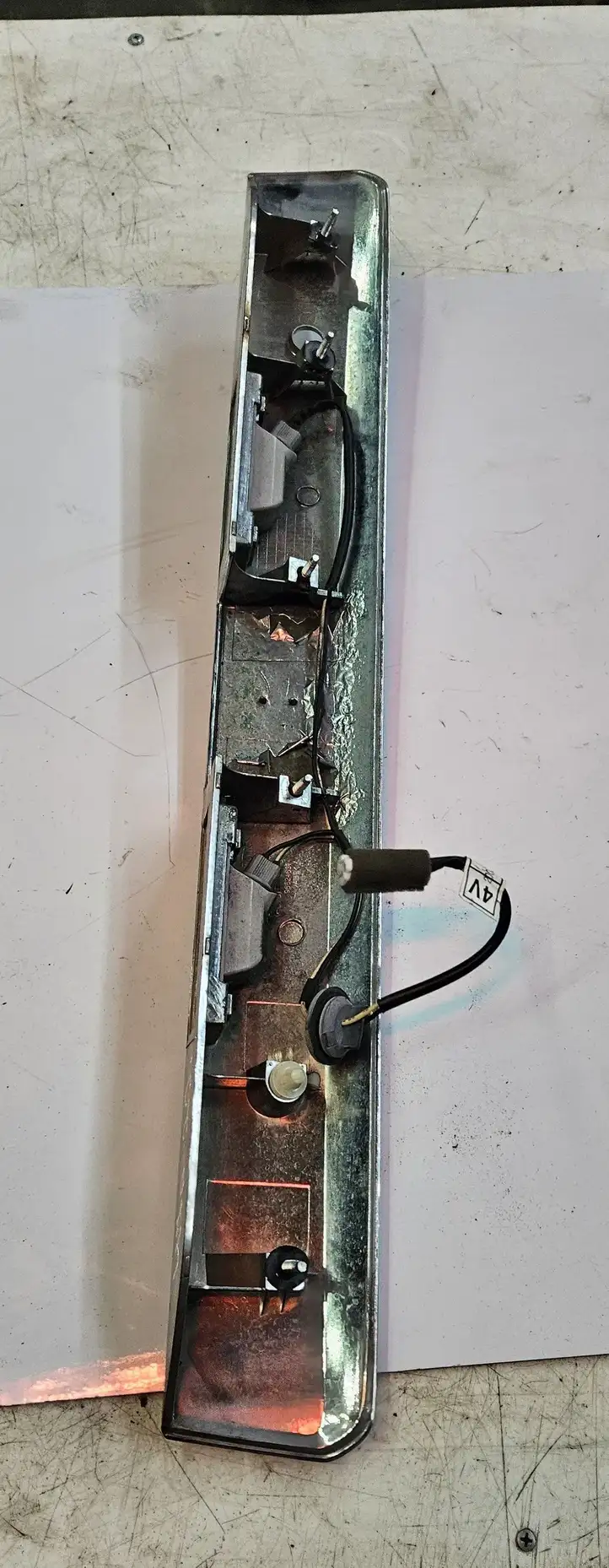 Chevrolet Captiva (2006 - 2011) 96824637 Подсветка номера — фото 3
