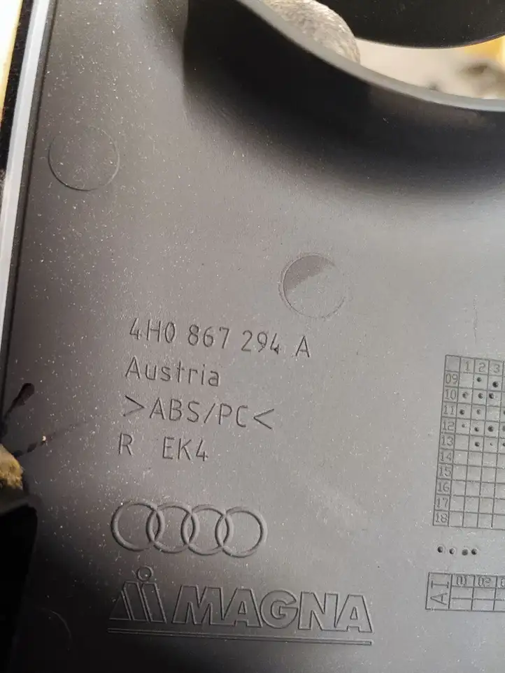 Audi A8 S8 D4 4H (2013 - 2017) 4H4867505 Комплект потолочной обшивки — фото 6