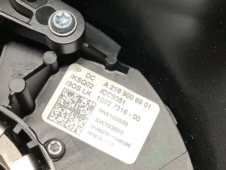 Mercedes-Benz CLS C218,X218 (2011 - 2017) A2189008901 Контактное кольцо SRS — фото 7