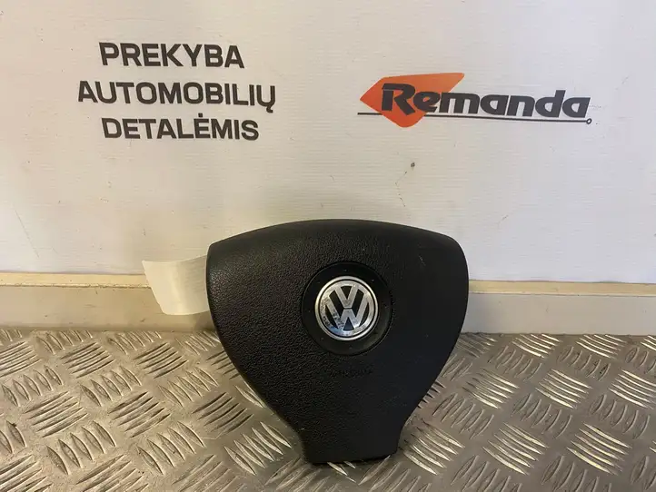 Volkswagen Golf V (2003 - 2009) 1K0880201 Подушка безопасности руля — фото 1