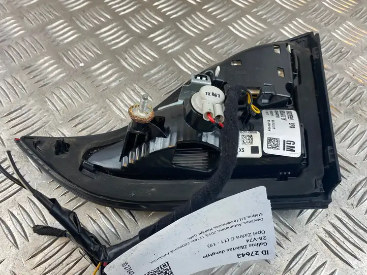 Opel Zafira C (2014 - 2016) 39028599 Задний фонарь в крышке багажника — фото 4