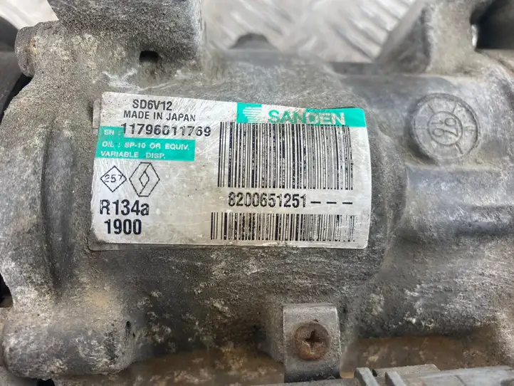Renault Modus (2007 - 2012) 8200651251 Компрессор (насос) кондиционера воздуха — фото 4