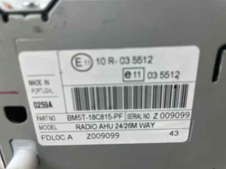 Ford Ecosport (2013 - 2018) BM5T18C815PF Магнитола / мультимедийная система — фото 4