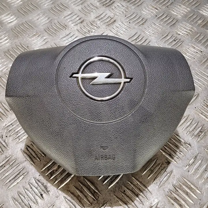 Opel Astra H (2004 - 2009) 305833299056AD Подушка безопасности руля — фото 1