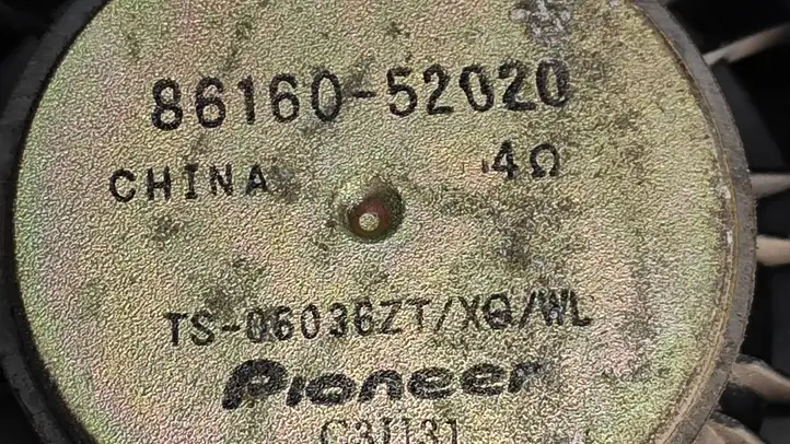 Toyota Yaris Verso (1999 - 2005) 8616052020 Динамики передних дверей — фото 5
