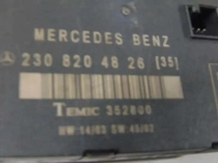 Mercedes-Benz SL R230 (2001 - 2012) A2308204826 Блок управления дверью — фото 2