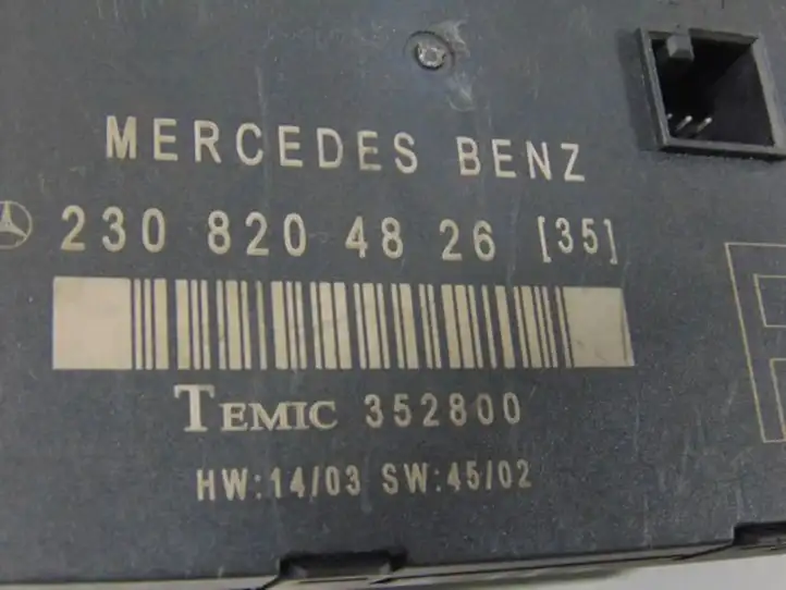 Mercedes-Benz SL R230 (2001 - 2012) A2308204826 Блок управления дверью — фото 3