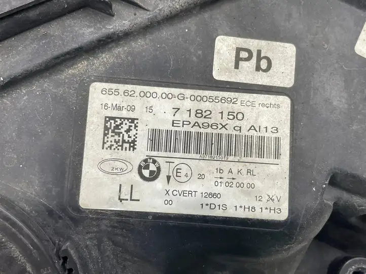 BMW 7 F01 (2008 - 2016) 7182150 Передняя фара — фото 7