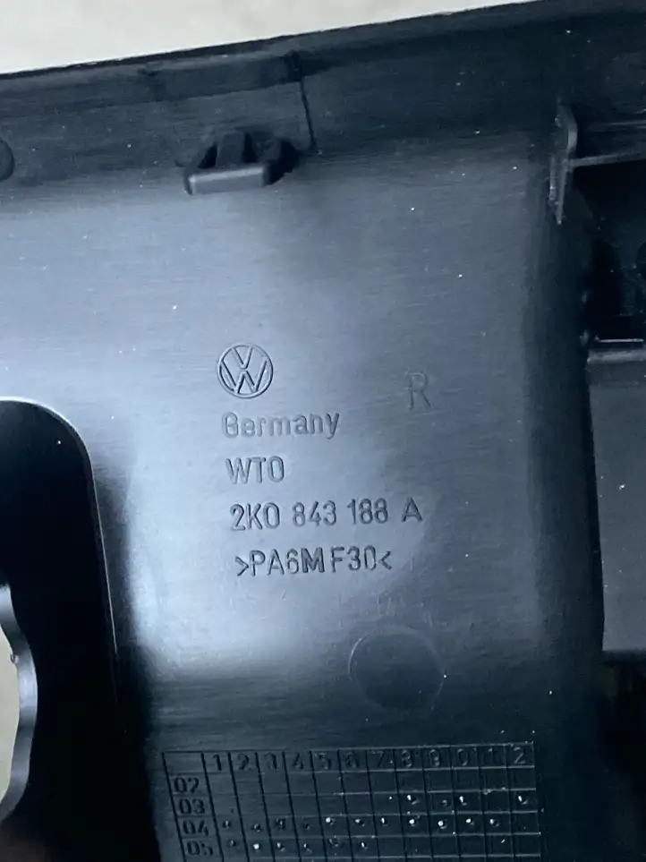 Volkswagen Caddy (2004 - 2010) 2K0843188A Крышка ручки раздвижной двери — фото 3