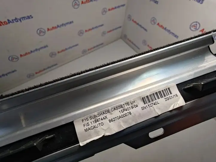 BMW X5 F15 (2013 - 2017) 51357373633 Солнцезащитная шторка багажника — фото 3