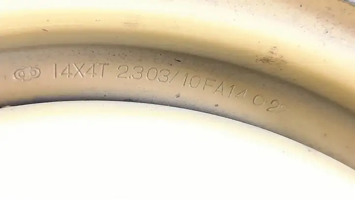 Toyota Yaris (2003 - 2005) Запасное колесо R14 — фото 2