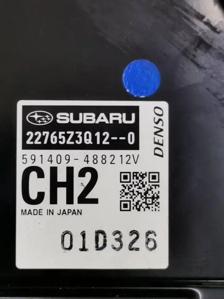 Subaru Impreza V (2016 - 2023) 22765Z3Q12 Блок управления двигателем (ЭБУ) — фото 4