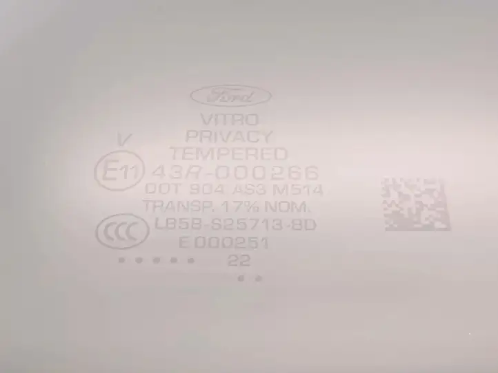 Ford Explorer VI (2019 - ) LB5B-S25713-BD Стекло задней двери — фото 2
